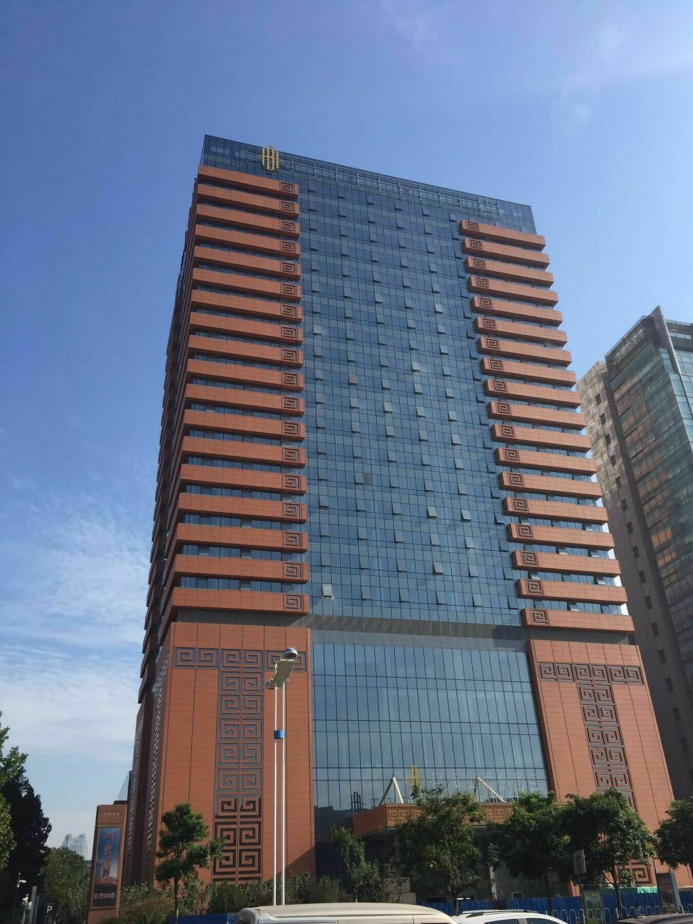 Jinan Luxury Blue Horizon Hotel Exteriör bild
